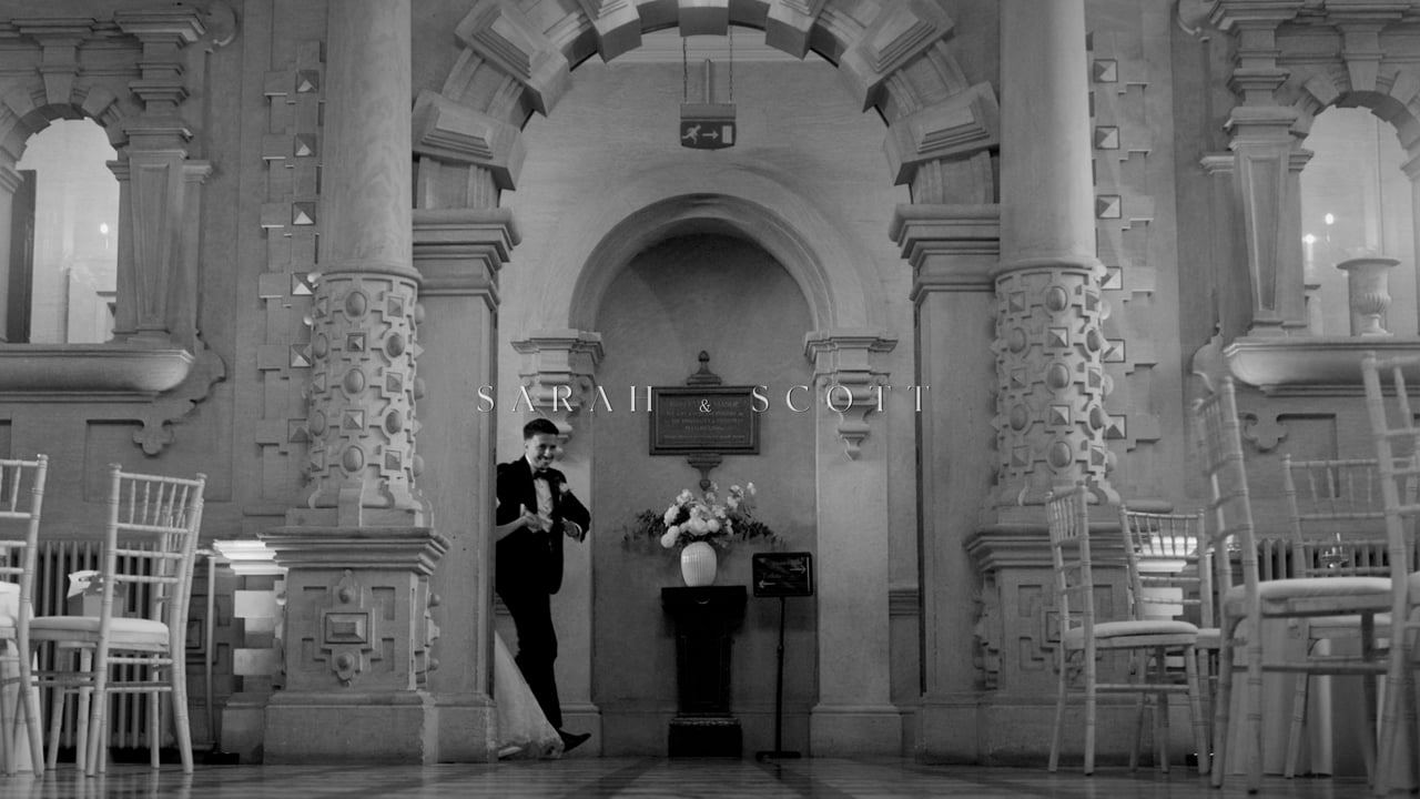 Sarah & Scott's wedding film at Harlaxton Manor